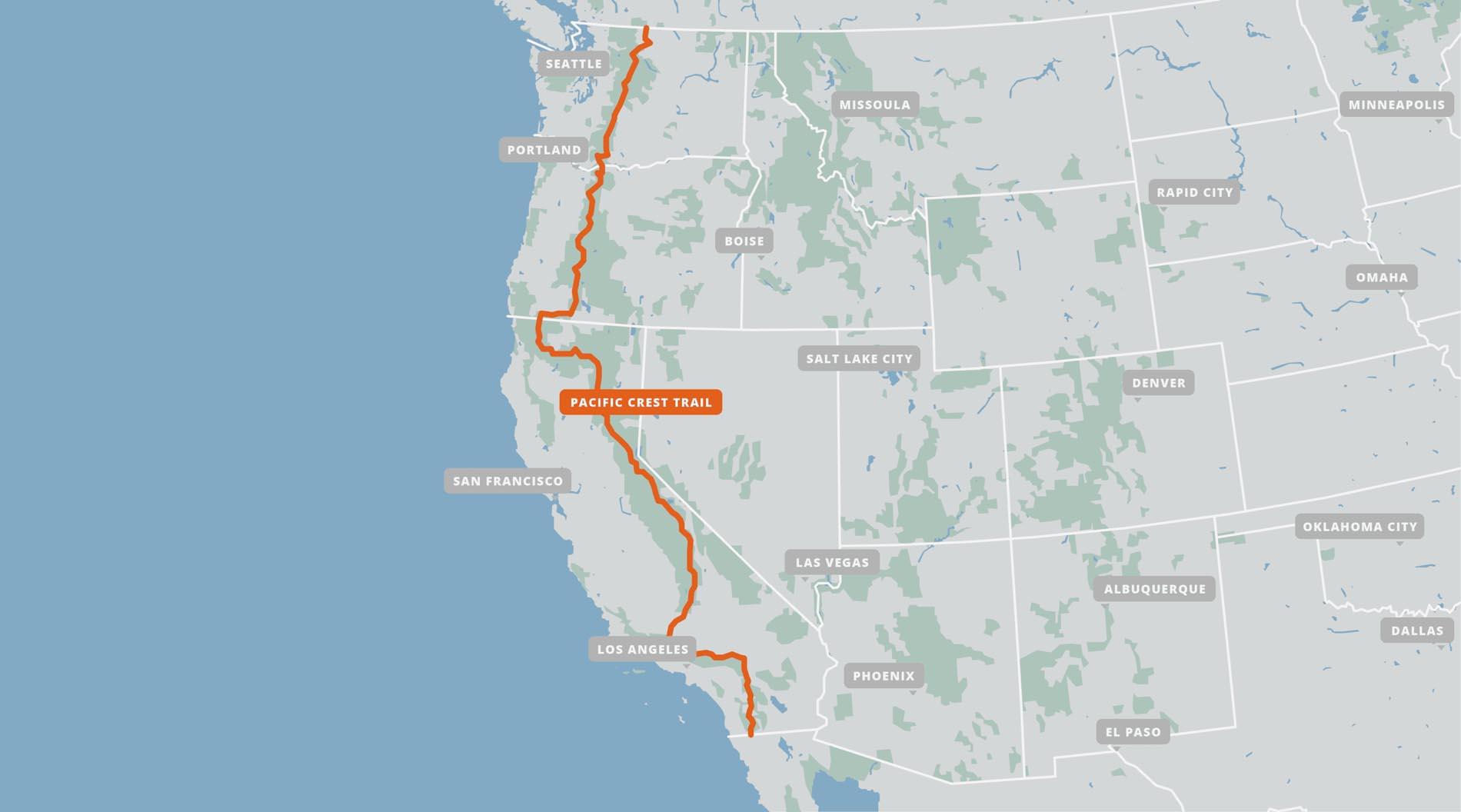 Big Hike – 4,250km from Mexico to Canada
